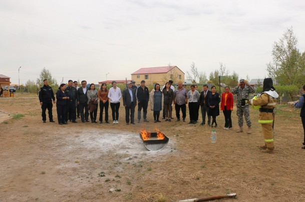 Гал түймэр, гамшиг ослоос урьдчилан сэргийлэх сургалт, дадлага зохион байгууллаа